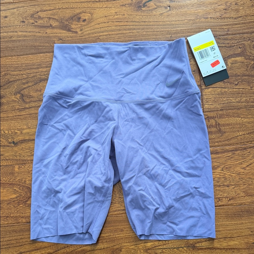 Nike Women's Dri Fit Lavender Bike Shorts